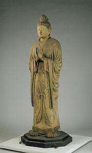 月光菩薩立像（模造） がっこうぼさつりゅうぞう　もぞう