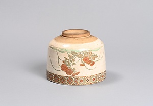色絵秋草図茶碗 いろえ あきくさず ちゃわん