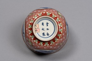 色絵丸文茶碗 いろえまるもんちゃわん