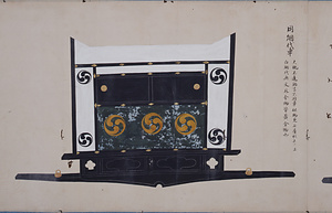 西園寺車絵図 さいおんじけくるまず