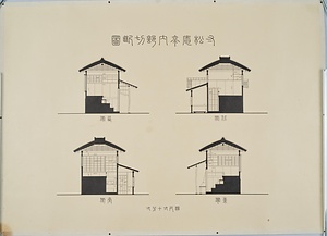 寸松庵茶室図