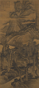山水図軸