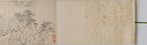 四季遊楽図巻画稿 しきゆうらくずがこう