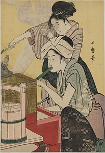 台所美人