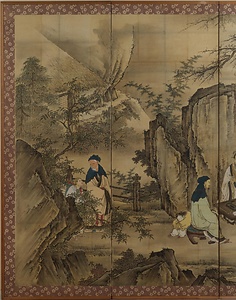 元信／琴棋書画 