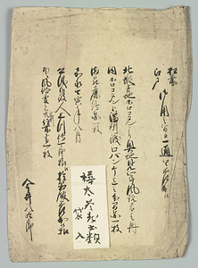 北蝦夷地ホロコタンヨリ奥地間風説書[草稿]
