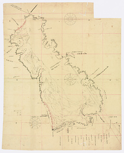 志古丹島測量原図