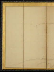 蝦蟇鉄拐図屏風