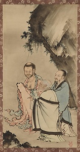 正信／三聖図