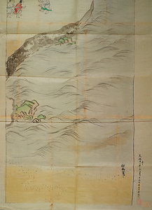 長崎図（模本） 