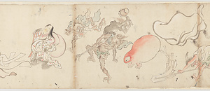 百鬼夜行絵巻（模本） 