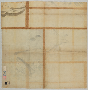 探幽／梅ニ鳥図 