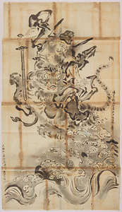 探幽／鐘馗図