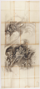探幽／昇降龍図 