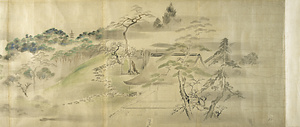 戸山御地取図（模本） 