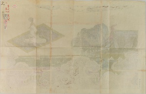 劉松年／美人図 