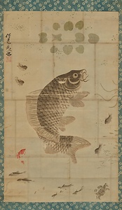 慈忍／遊魚図