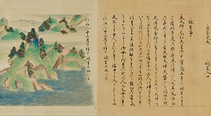 高野大師行状絵巻（模本） 