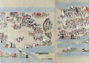 関ケ原合戦屏風絵（模本） 