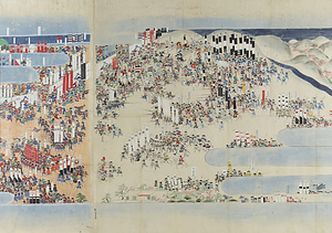 関ケ原合戦屏風絵（模本） 