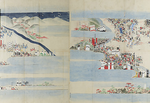 関ケ原合戦屏風絵（模本） 