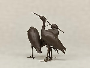 鷺置物 さぎおきもの