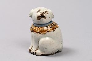白磁犬形水滴