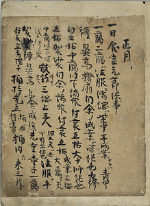 寺要日記