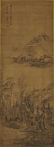山水図軸 さんすいずじく