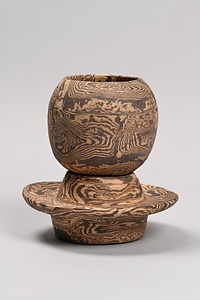 絞胎杯・托