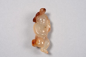 童子形瑪瑙珮