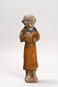 三彩男子