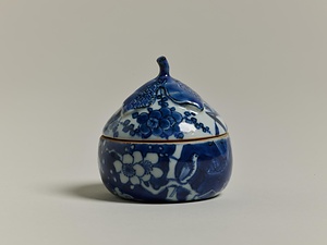 祥瑞茄子香合