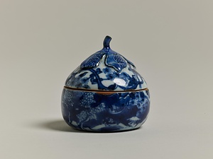 祥瑞茄子香合 しょんずいなすこうごう