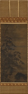 春夏山水図軸 しゅんかさんすいずじく