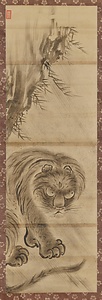 宅間栄賀／虎図
