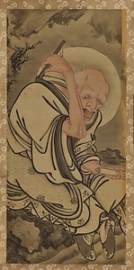 禅月／羅漢図