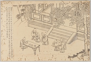 王振鵬／孔子一世蹤跡図 