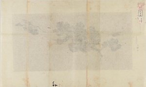 日觀／折枝葡萄図 