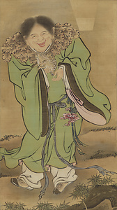顔輝／玉蟾図