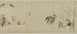 筆者不詳／前九年合戦絵 