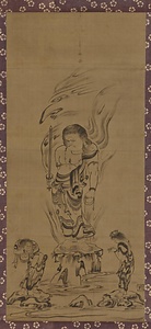 木筆不動尊図