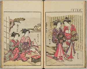青楼美人合姿鏡 せいろうびじんあわせすがたかがみ 