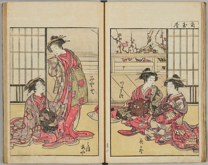 青楼美人合姿鏡 せいろうびじんあわせすがたかがみ 