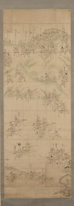筆者不詳／小牧山合戦屏風絵 