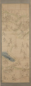 筆者不詳／小牧山合戦屏風絵 