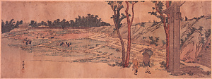 三囲稲荷鳥居下