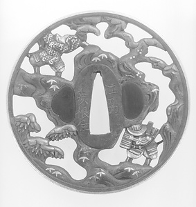 鐔 彫銘無銘