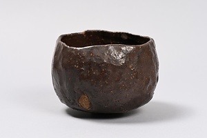 褐釉茶碗
