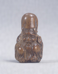 Toggle (Netsuke) Shaped like Fukurokuju
